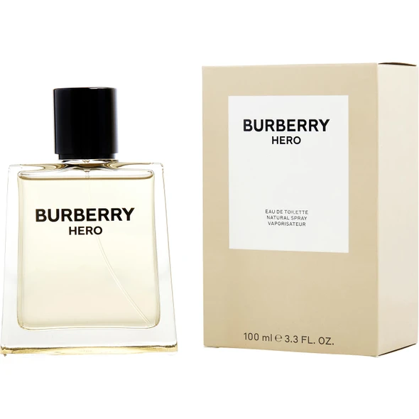 Burberry Hero by Burberry Cologne For Men EDT 3.3 oz Fragrance 3614229820799