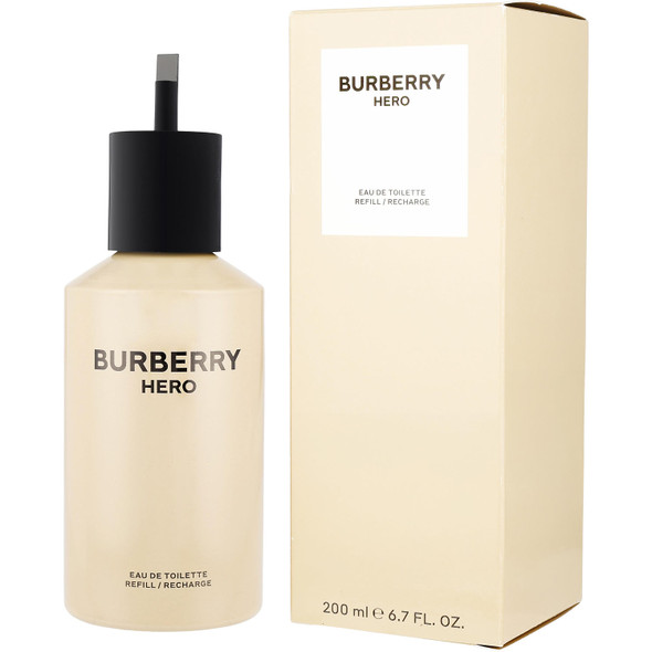 Burberry Hero by Burberry Cologne For Men EDT Refill Recharge 6.7 oz Fragrance 3616304679483