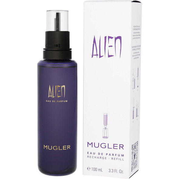 Mugler Alien EDP Recharge Refill Bottle For Women 3.3 oz Fragrance 3439600018073