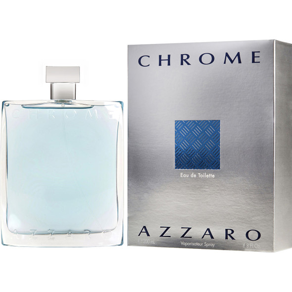 Chrome by Azzaro EDT Cologne Spray for Men 6.8 oz Fragrance 3351500920068
