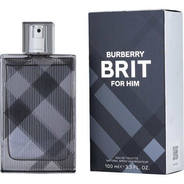 Burberry Brit For Him by Burberry Cologne for Men EDT 3.3 oz Fragrance 5045493535429