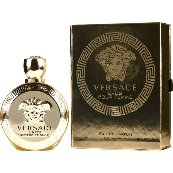 Versace Eros Pour Femme 3.4 oz EDP Perfume for Women Fragrance 8011003823536