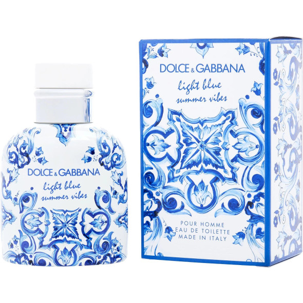 Light Blue Summer Vibes by Dolce & Gabbana 2.5 oz EDT Cologne for Men Fragrance 8057971183562