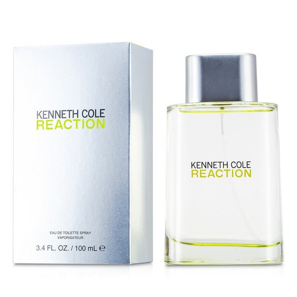 Reaction by Kenneth Cole 3.4 oz EDT Cologne for Men Fragrance 608940553978