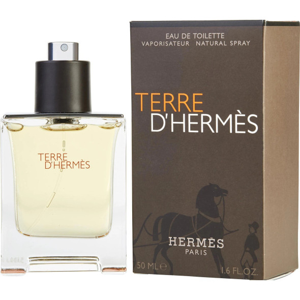 Terre D'Hermes by Hermes 1.6 oz EDT Cologne for Men Fragrance 3346131400041