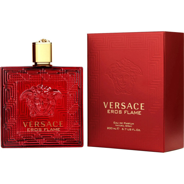 Versace Eros Flame by Versace EDP Cologne for Men 6.7 oz Fragrance 8011003846627