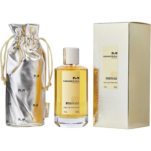 Gold Intensitive Aoud by Mancera 4 oz EDP Cologne for Men Fragrance 3760265190522