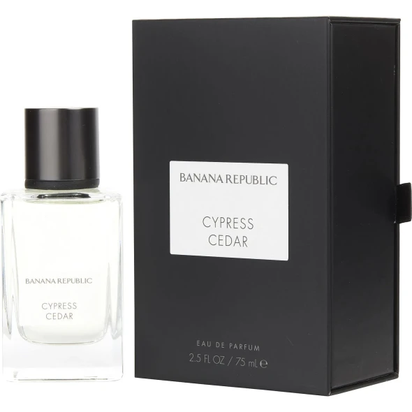 Cypress Cedar by Banana Republic 2.5 oz EDP Perfume Cologne for Unisex Fragrance 840797116528