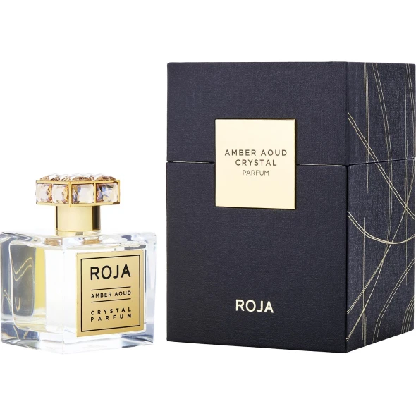 Amber Aoud Crystal Parfum by Roja Parfums 3.4 oz for Unisex Fragrance 5060270292562