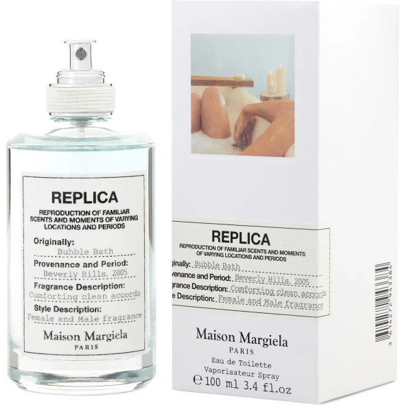 Replica Bubble Bath by Maison Margiela 3.4 oz EDT Perfume Cologne Fragrance 3614272943384