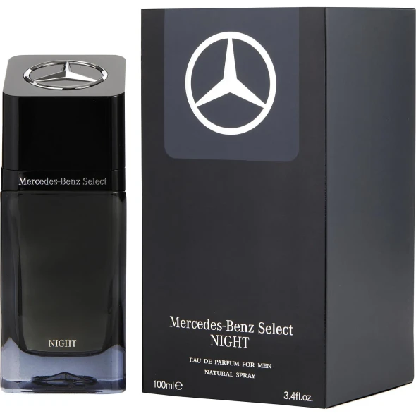 Mercedes Benz Select Night 3.4 oz EDP Cologne for Men Fragrance 3595471081032