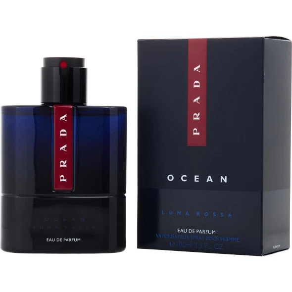 Prada Luna Rossa Ocean 3.3 oz EDT Cologne for Men Fragrances 3614273556620