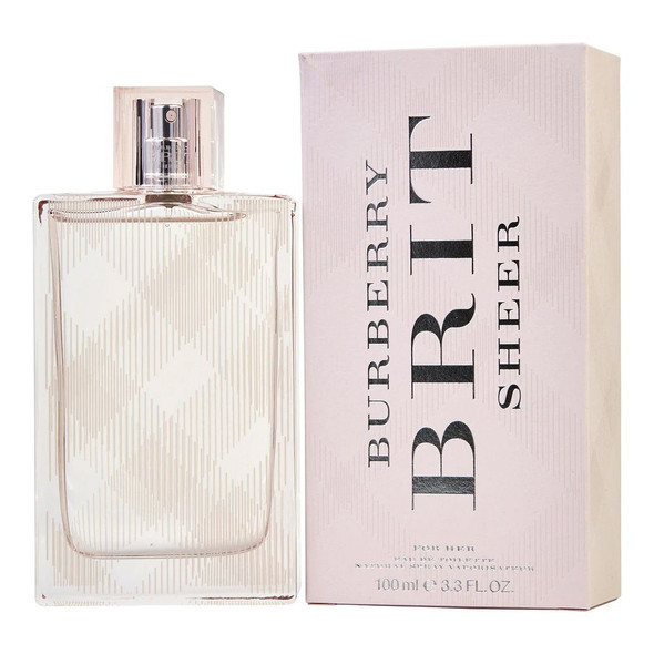 Burberry Brit Sheer 3.3 oz EDT Perfume for Women Fragrance 3614226904966