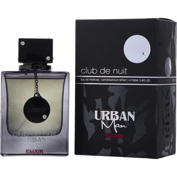 Club de Nuit Urban Man Elixir by Armaf 3.6 oz EDP Cologne for Men Fragrance 6294015163513