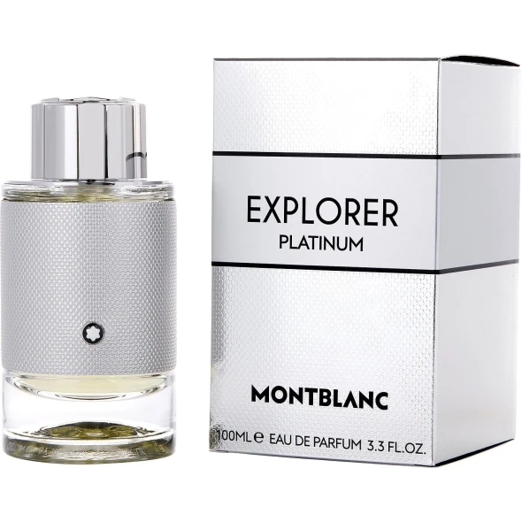 Explorer Platinum by Mont Blanc 3.3 oz EDP Cologne for Men Fragrance 3386460135818