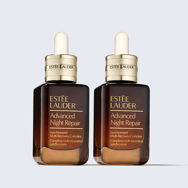 Estee Lauder Advanced Night Repair Serum Duo Synchronized Multi-Recovery Complex 3.4 oz * 2 Skincare 887167485594