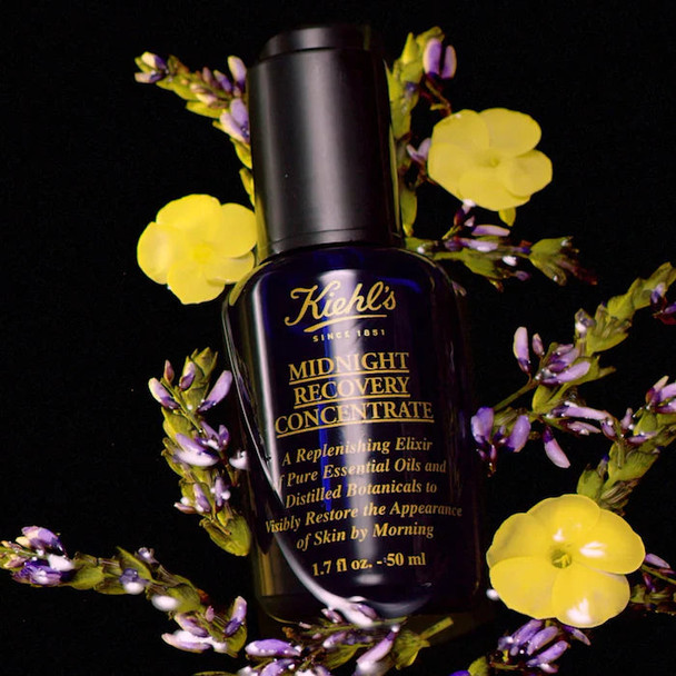 Kiehl's Since 1851 Midnight Recovery Concentrate Moisturizing Face Oil 3.4 oz Skincare 3605970373481