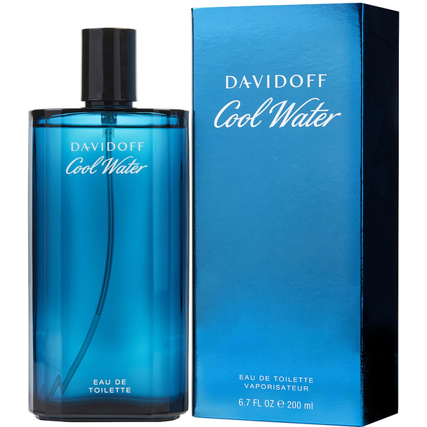 Davidoff Cool Water EDT Spray Eau De Toilette for Men 6.7 oz - 200 ml