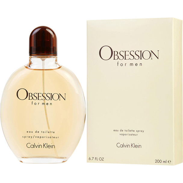 Calvin Klein Obsession Cologne Eau De Toilette Spray for Men 6.7 oz Fragrance 88300106752