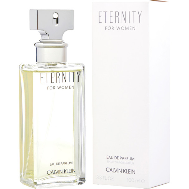 Calvin Klein Eternity for Women Eau De Parfum Spray 3.3 oz  Fragrance 088300101405