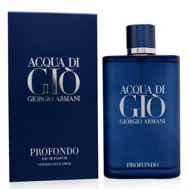 Acqua di Gio Profondo by Giorgio Armani Eau de Parfum Spray 6.7 oz - 200 ml