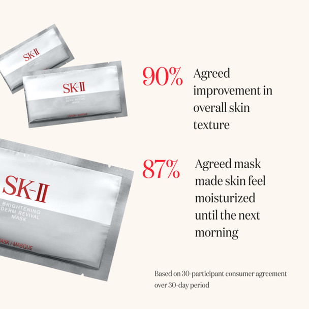 SK-II Brightening Derm Revival Mask - 10 Sheets