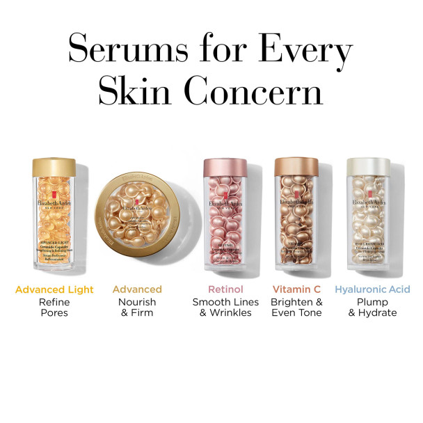 Elizabeth Arden Advanced Light Ceramide Capsules Strengthening and Refining Serum 60 Count