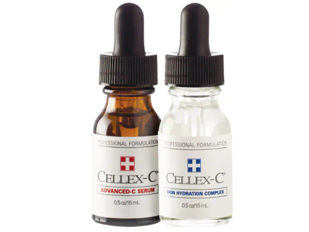 Cellex-C 2 Step Starter Kit, Advanced-C Serum 15 ml, Skin Hydration Complex 15 ml