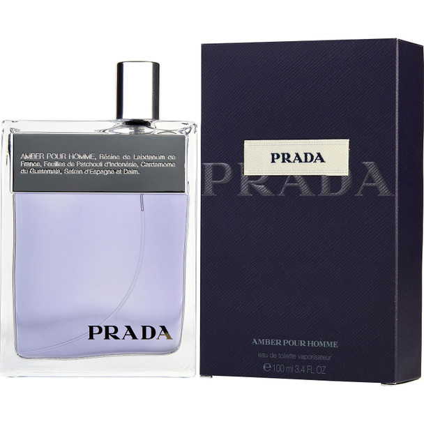 Prada Amber by Prada 3.4 oz Eau De Toilette Spray for Men Fragrance 08435137704231