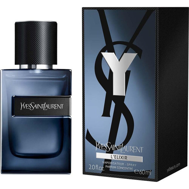 Y L'Elixir by Yves Saint Laurent 2 oz Parfum Concentre Spray for Men Fragrance 03614274025637