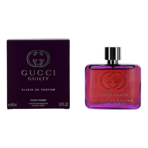 Gucci Guilty Elixir De Parfum Pour Femme by Gucci 2 oz Parfum Spray for Women Fragrance 03616304175916