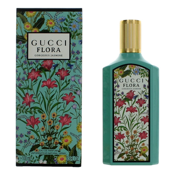 Flora Gorgeous Jasmine by Gucci 3.3 oz Eau De Parfum Spray for Women Fragrance 03616303048181