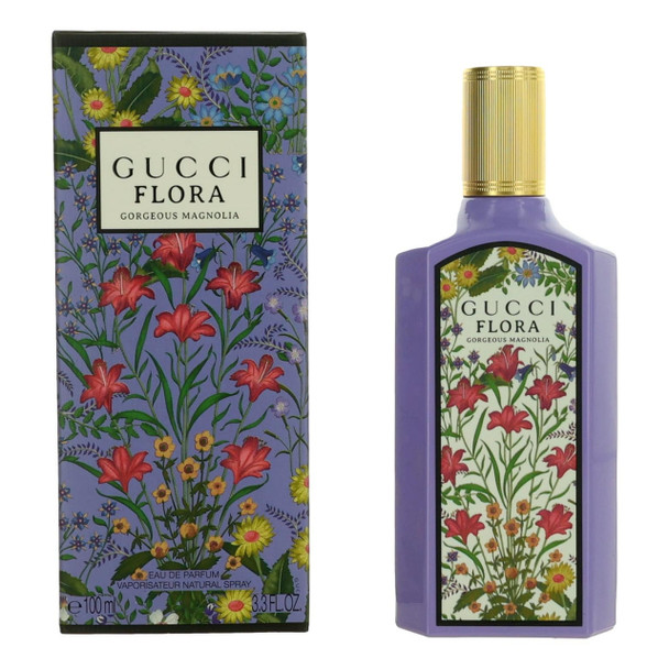 Flora Gorgeous Magnolia by Gucci 3.3 oz Eau de Parfum Spray for Women Fragrance 03616303470791
