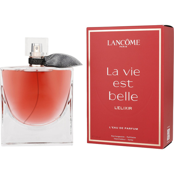 Lancome La Vie Est Belle L'Elixir Women 3.4 oz Eau De Parfum Spray Refillable Fragrance 3614274169706