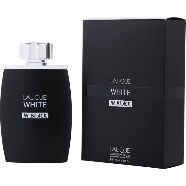 Lalique White In Black by Lalique EDP Cologne for Men 4.2 oz Fragrance 7640171196930