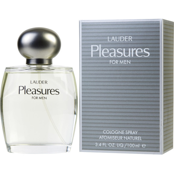 Pleasures by Estee Lauder 3.4 oz EDC Cologne for Men Fragrance 027131521433