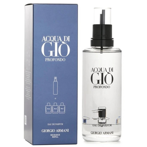 Giorgio Armani Acqua Di Gio Profondo EDP Refill / Recharge For Men 5 oz Fragrance 3614273953825