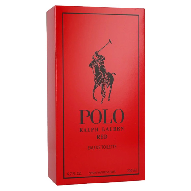 Polo Red by Ralph Lauren EDT Cologne for Men 6.7 oz Fragrance 3605970625245