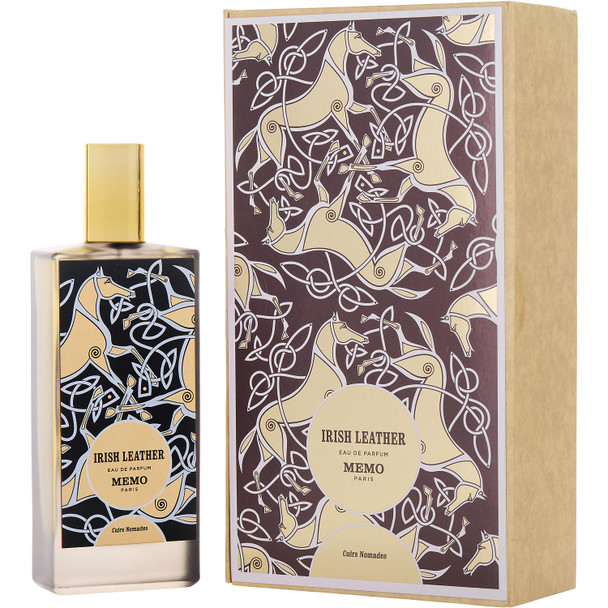 Irish Leather by Memo Paris EDP Spray 2.5 oz for Unisex Fragrance 3700458602982