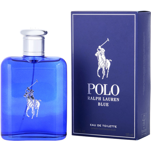 Polo Blue by Ralph Lauren 4.2 oz EDT Cologne for Men Fragrance 3360377022928