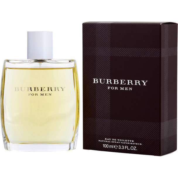 Burberry Classic by Burberry Cologne for Men EDT 3.3 oz Fragrance 3614226905758