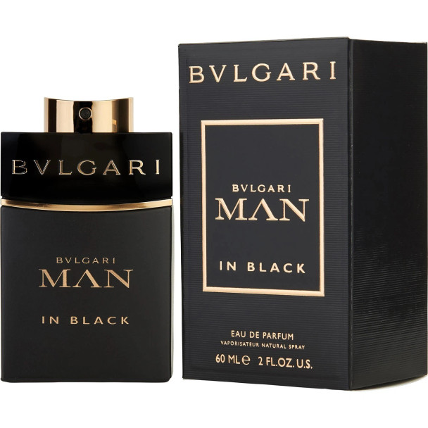 Bvlgari Man In Black EDP Cologne for Men 2 oz Fragrance 783320971068