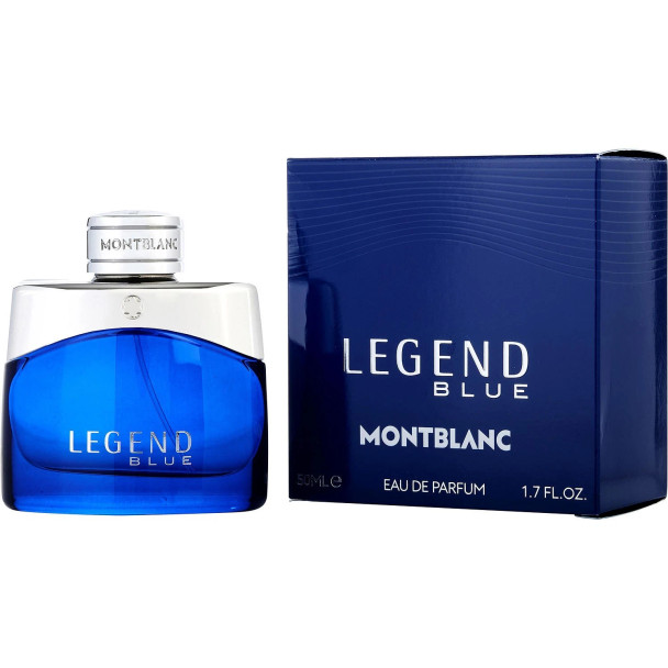 Mont Blanc Legend Blue 1.7 oz EDP Cologne for Men Fragrance 3386460144247