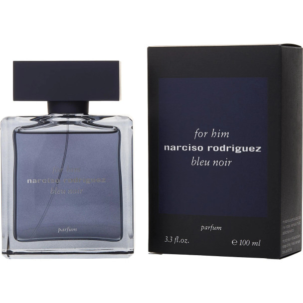 Narciso Rodriguez Bleu Noir 3.38 oz Parfum Cologne for Men Fragrance 3423222056070