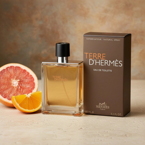 Terre D'Hermes by Hermes 3.3 oz EDT Cologne for Men Fragrance 3346131400003