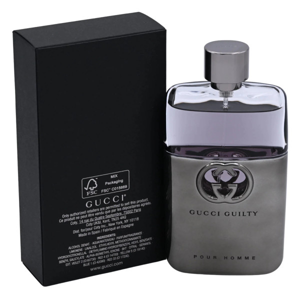 Gucci Guilty by Gucci Cologne for Men EDT 5 oz Fragrance 737052924922