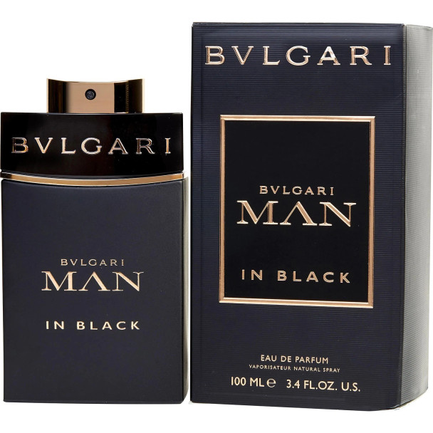 Bvlgari Man In Black EDP Cologne for Men 3.4 oz Fragrance 783320971563