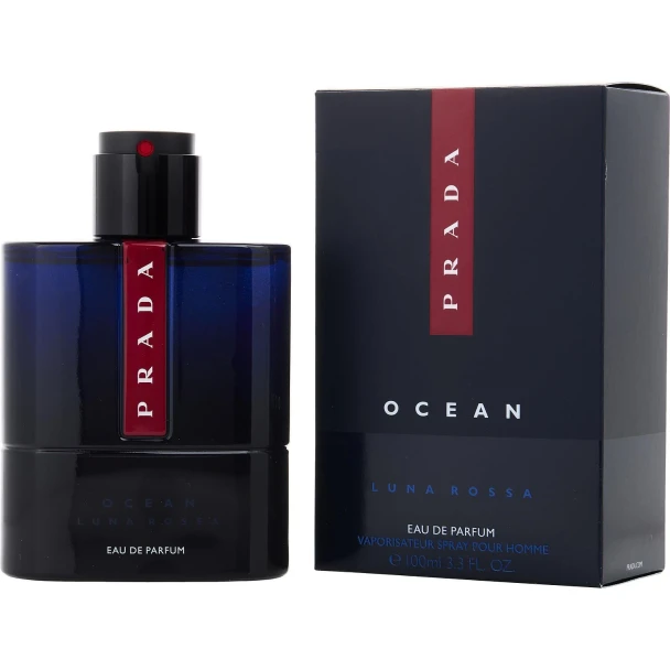 Prada Luna Rossa Ocean 3.3 oz EDT Cologne for Men Fragrances 3614273556620