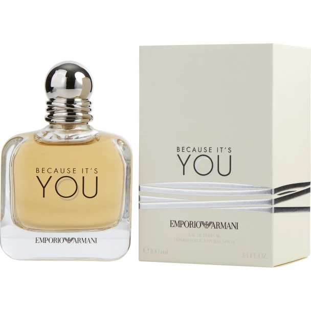 Emporio Armani Because It's You by Giorgio Armani 3.4 oz EDP Perfume for Women