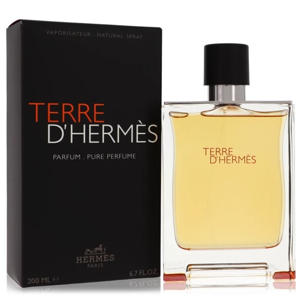 Terre D'hermes by Hermes Parfum Cologne for Men 6.7 oz Fragrance 3346130013501